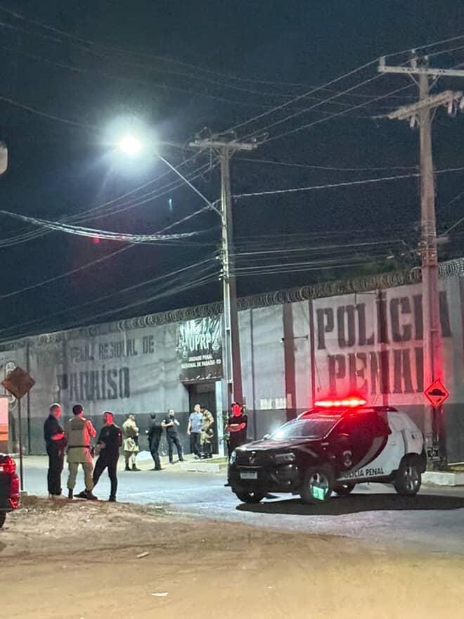 Ataque a tiros deixa dois mortos e três feridos em frente à CPP de Paraíso do Tocantins
