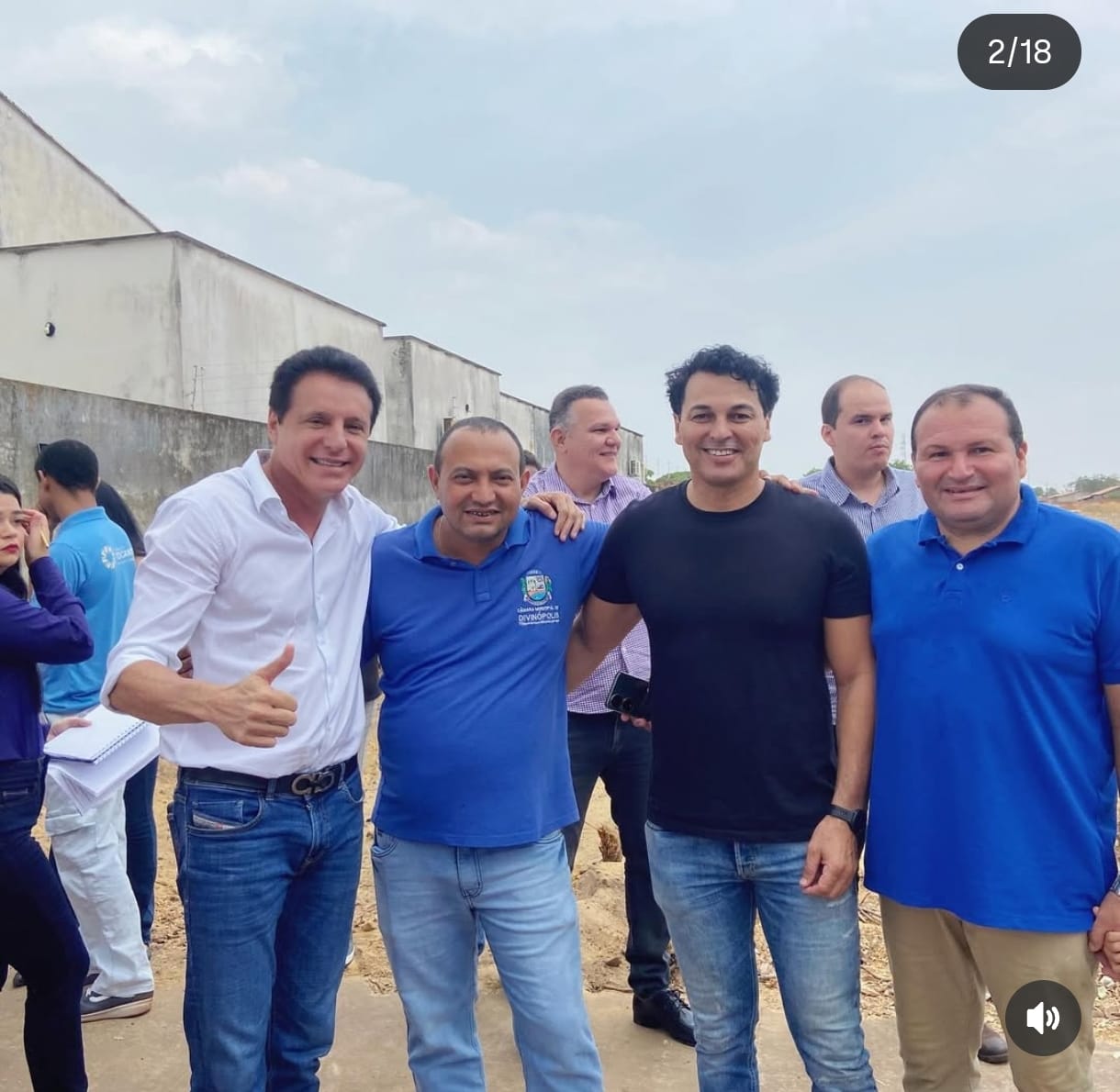 Câmara Municipal de Divinópolis participou de lançamentos de obras de educação, pavimentação e iluminação pública
