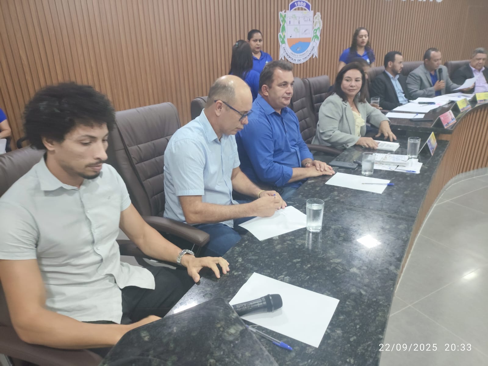 Vereadores de Caseara participam da reinauguração do Plenário Leandro Adorno em Divinópolis do Tocantins