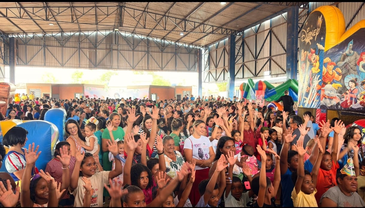 Prefeitura de Caseara realiza mega festa em comemoração ao mês das Crianças