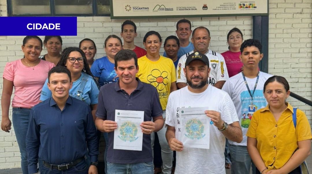 Prefeito Geciran Saraiva recebe o Superintendente de Patrimônio da União em visita institucional a Dois Irmãos do Tocantins