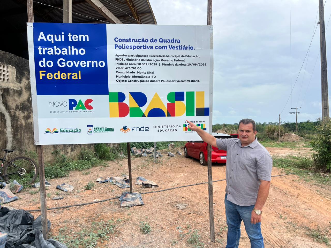 Prefeitura anuncia retomada das obras do Ginásio Poliesportivo com recursos do Governo Lula após nove anos de paralisação