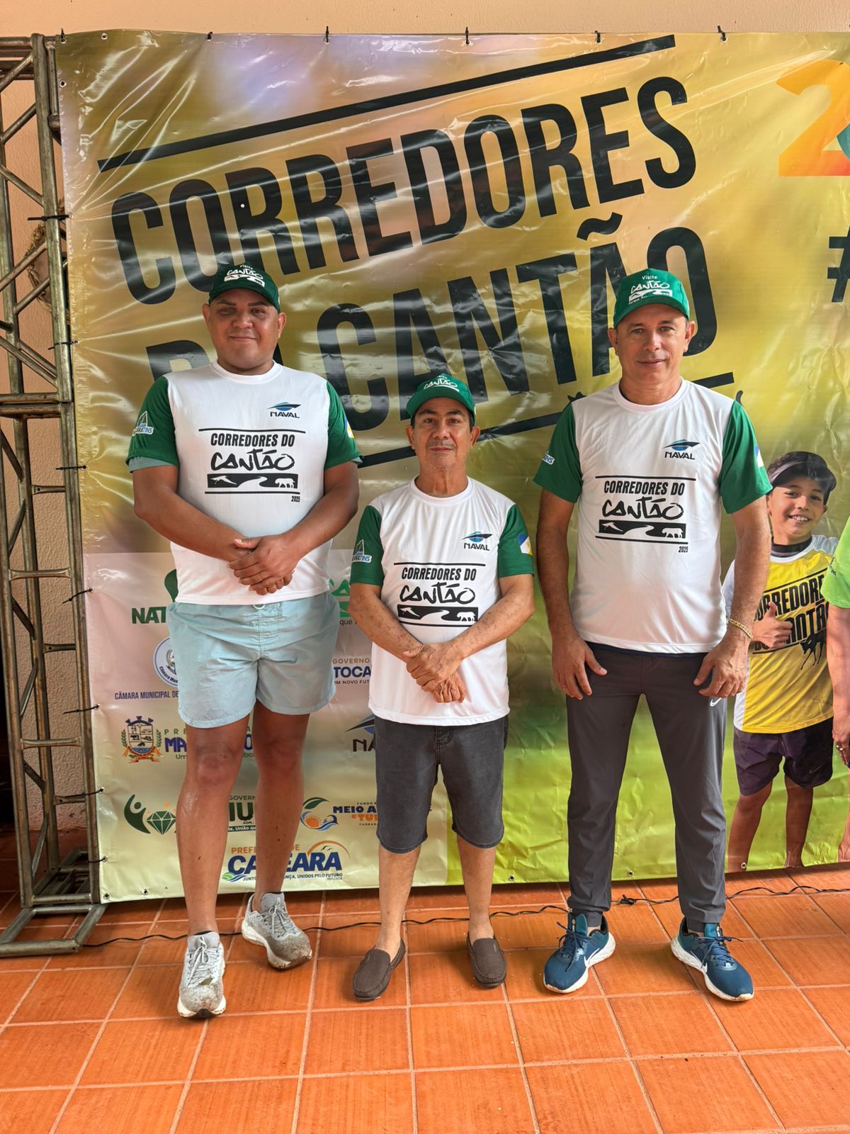 Vereadores de Caseara prestigiam e incentivam esporte e preservação ambiental na corrida “Corredores do Cantão”