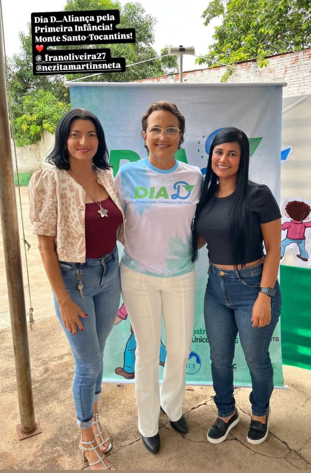 Monte Santo realiza Dia D da Primeira Infância com ampla oferta de serviços em parceria com o Tribunal de Contas do Tocantins