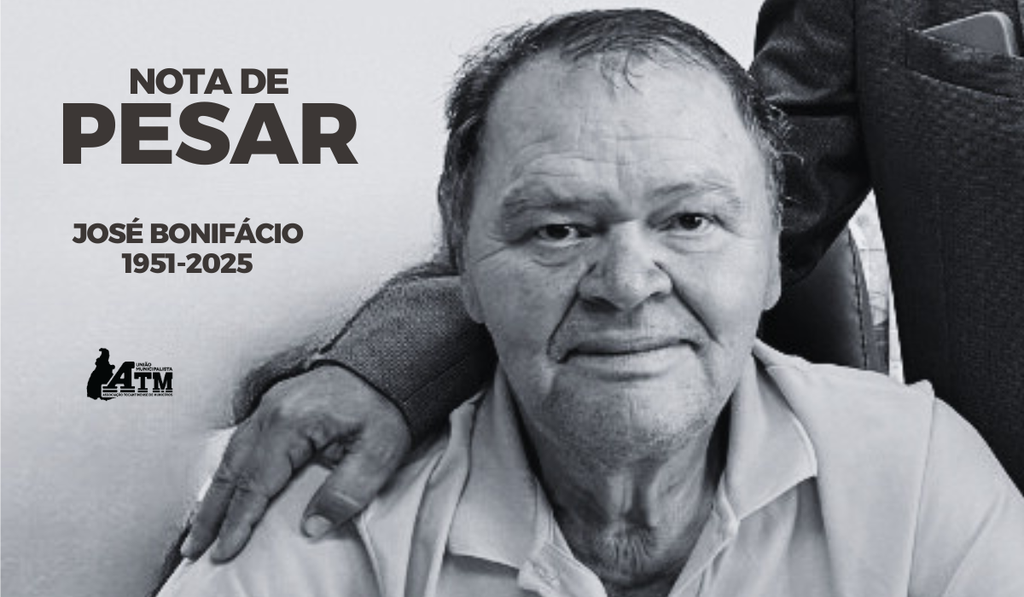 Nota de Pesar - ATM lamenta falecimento do ex-presidente e ex-prefeito de Tocantinópolis, José Bonifácio