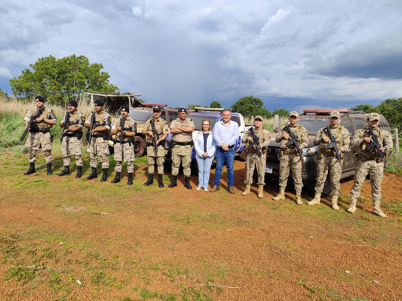 MDA realiza ação no PA Vargem Dourada, em Abreulândia-TO com apoio da Polícia Militar