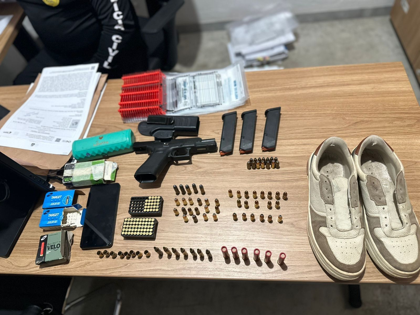 Polícial militar é preso e outro tem busca e apreenção cumprido pela PC-TO em Paraíso suspeito da morte de Jeziel Chaves em Divinópolis