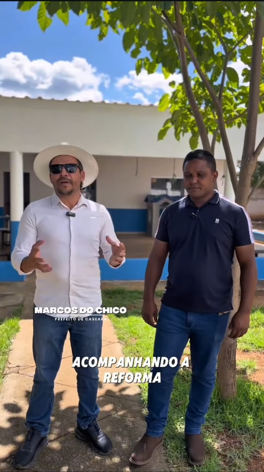 Reforma da Creche Criança Feliz avança e prevê ampliação com novas salas em Caseara