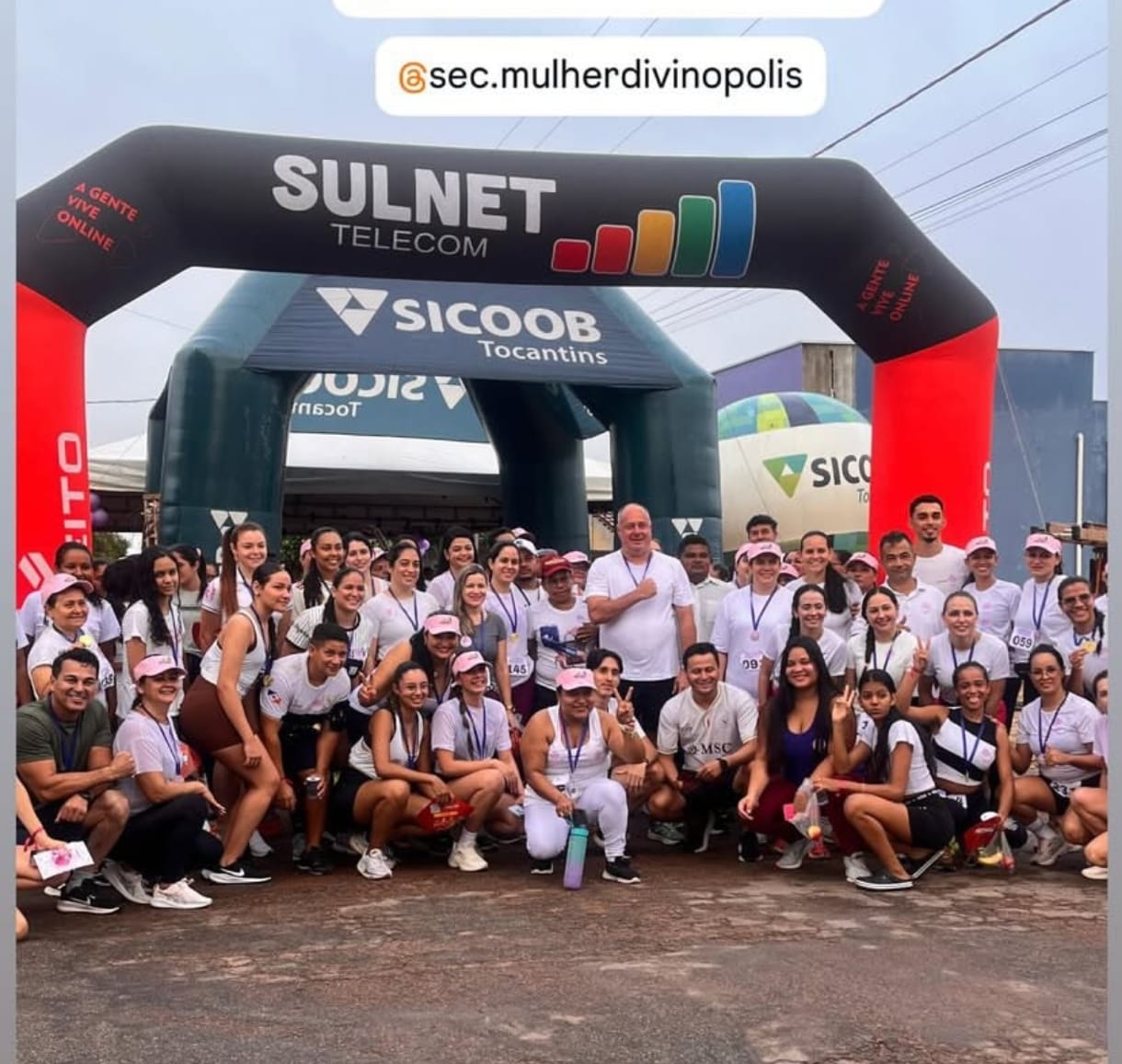 Corrida da Mulher promove integração e conscientização em Divinópolis do Tocantins