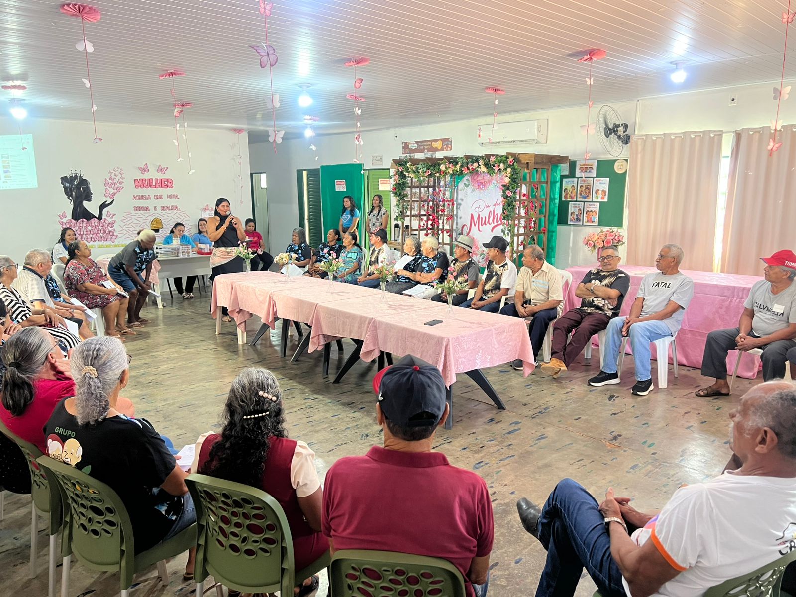 Grupo Saber Viver celebra o Dia da Mulher com encontro especial em Abreulândia