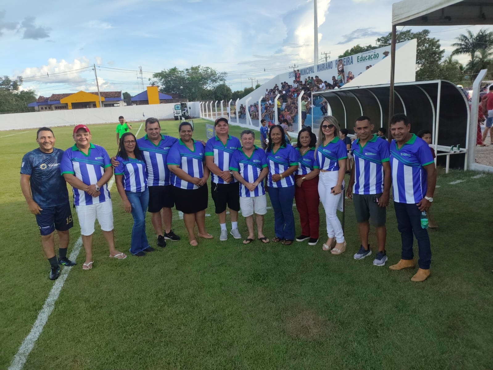Vereadores de Abreulândia prestigiam abertura do Campeonato Municipal 2026