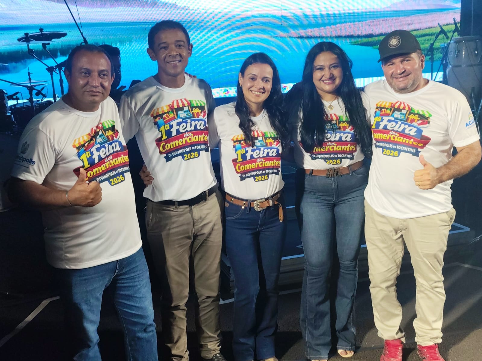 Vereadores de Divinópolis prestigiam Feira dos Comerciantes e reforçam apoio ao setor