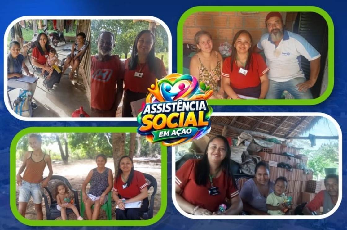 Assistência Social realiza atendimentos domiciliares no assentamento Salomira em Dois Irmãos do Tocantins