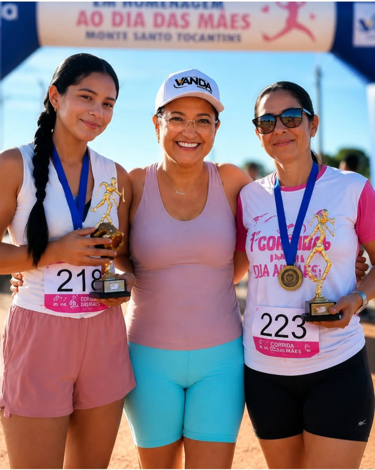 1ª Corrida em homenagem ao Dia das Mães reúne famílias e atletas em Campina Verde, em Monte Santo do Tocantins
