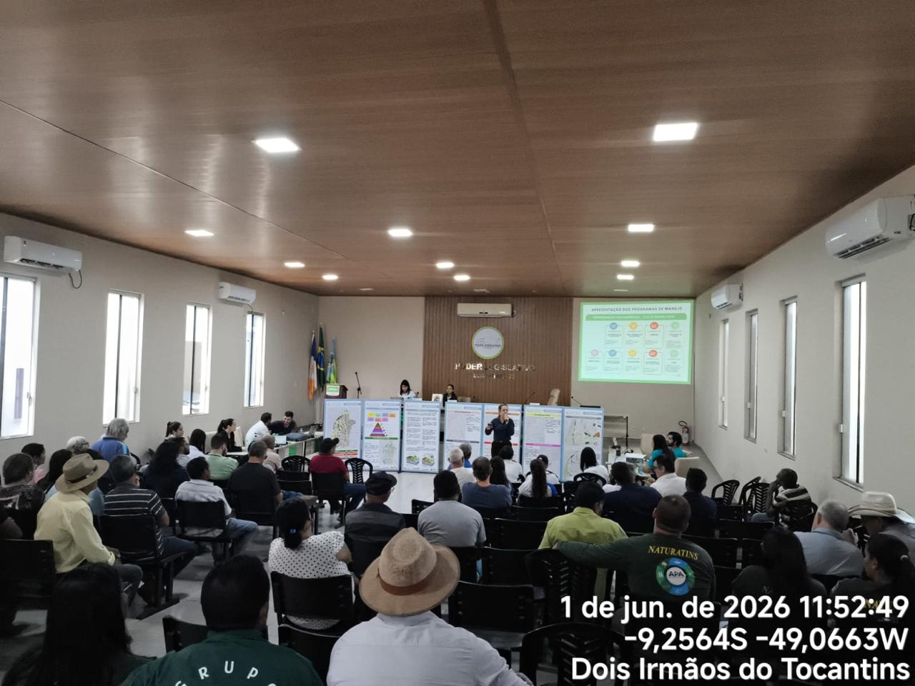 Audiência Pública debate revisão do Plano de Manejo e fortalece ações ambientais em Dois Irmãos do Tocantins
