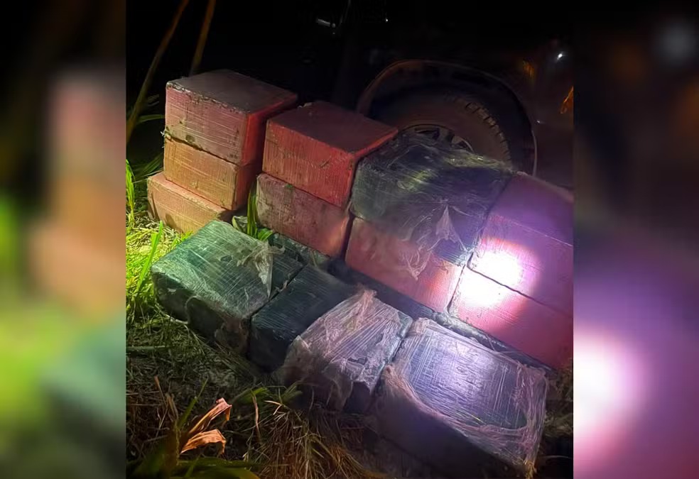 FICCO/TO apreende 490 kg de cocaína em Pindorama do Tocantins e aeronave é apreendida