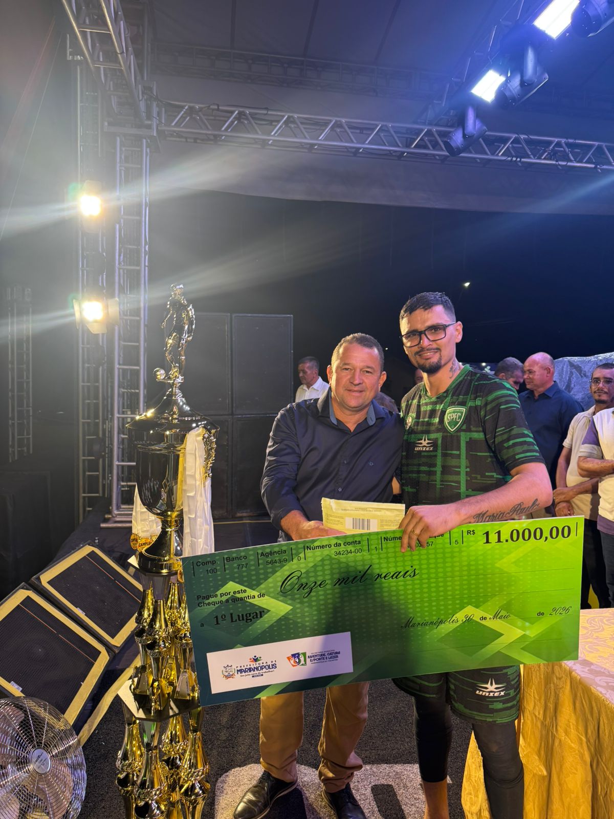 Goleiro Paulinho faz história e brilha na conquista do São Pedro no Campeonato Municipal de Marianópolis 2026