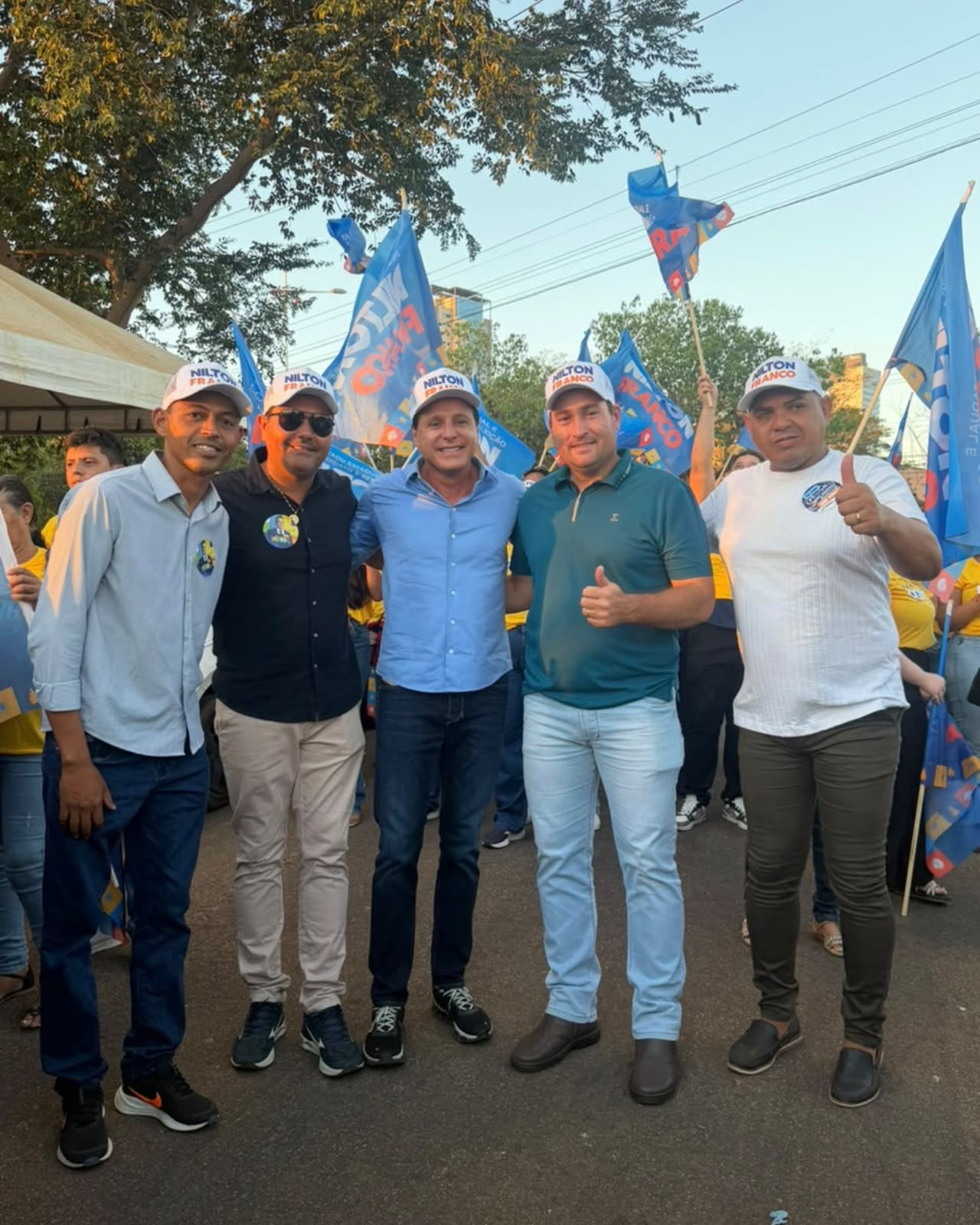 Lideranças de Caseara prestigiam convenção e reafirmam apoio à reeleição de Nilton Franco
