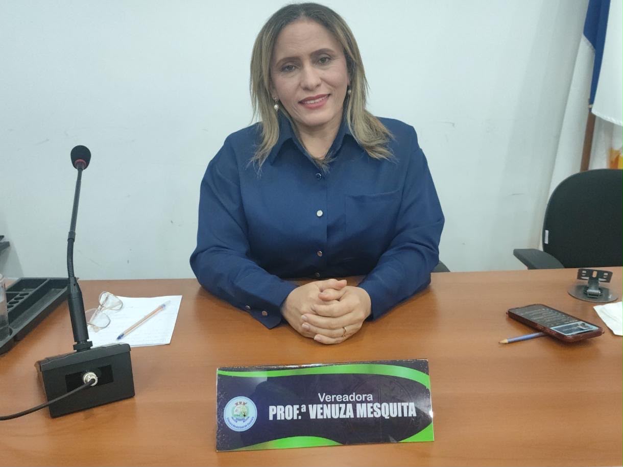 Vereadora Venuza Mesquita parabeniza educação de Caseara pelo avanço no IDEB