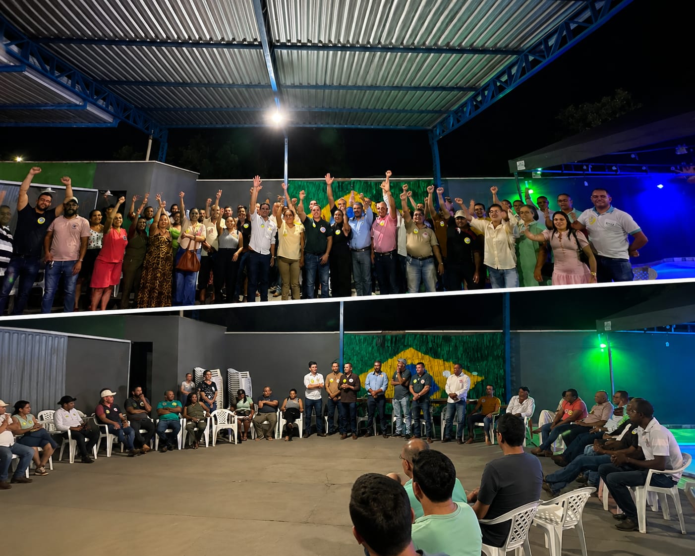Prefeito Saulo Barbosa promove reunião política em torno da campanha de Vicentinho Júnior em Marianópolis