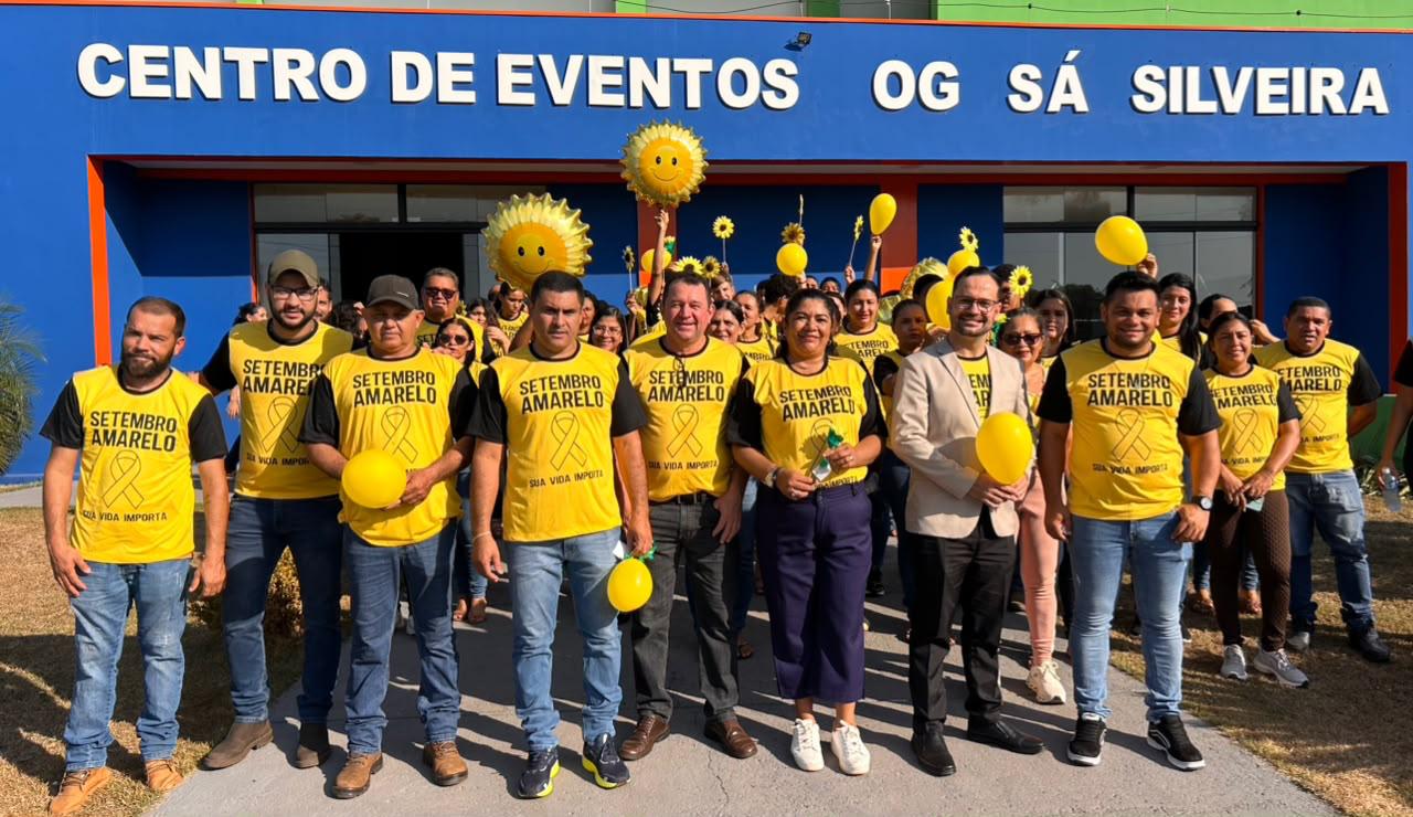 Setembro Amarelo reúne comunidade em caminhada, palestra e apresentações culturais em Marianópolis