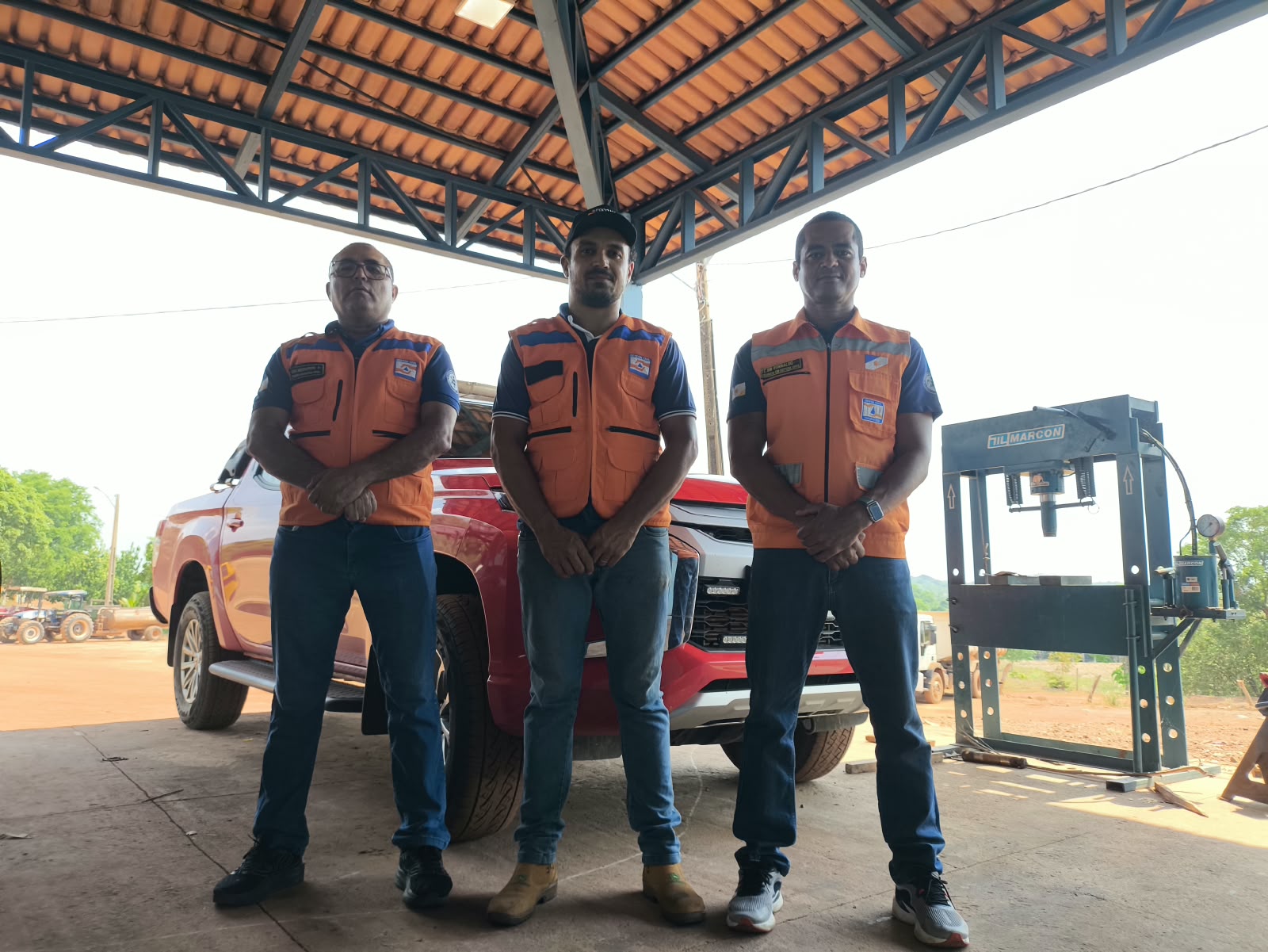 Defesa Civil Estadual visita Dois Irmãos do Tocantins para acompanhar ações de prevenção e segurança