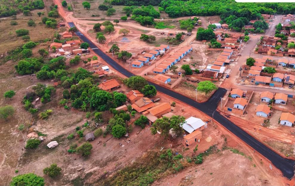Pavimentação asfáltica transforma infraestrutura e qualidade de vida na região oeste de Dois Irmãos do Tocantins