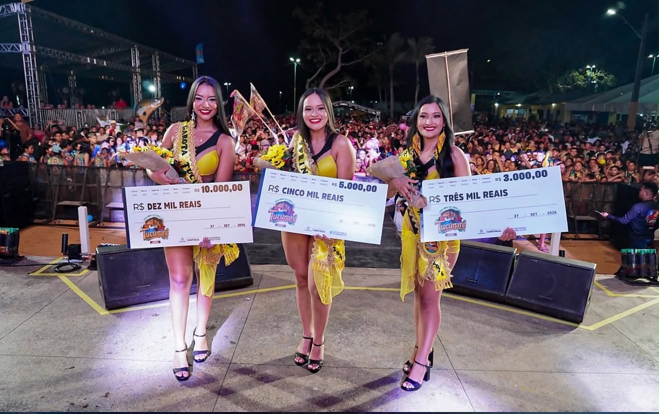Cristiele Reis Farias conquista o título de Garota Tucunaré na 31ª Festa da Pesca em Nhamundá