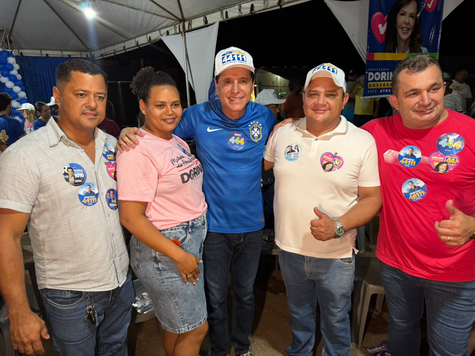 Manoel Moura participa de encerramento da campanha de Nilton Franco em Divinópolis e reforça apoio político ao deputado