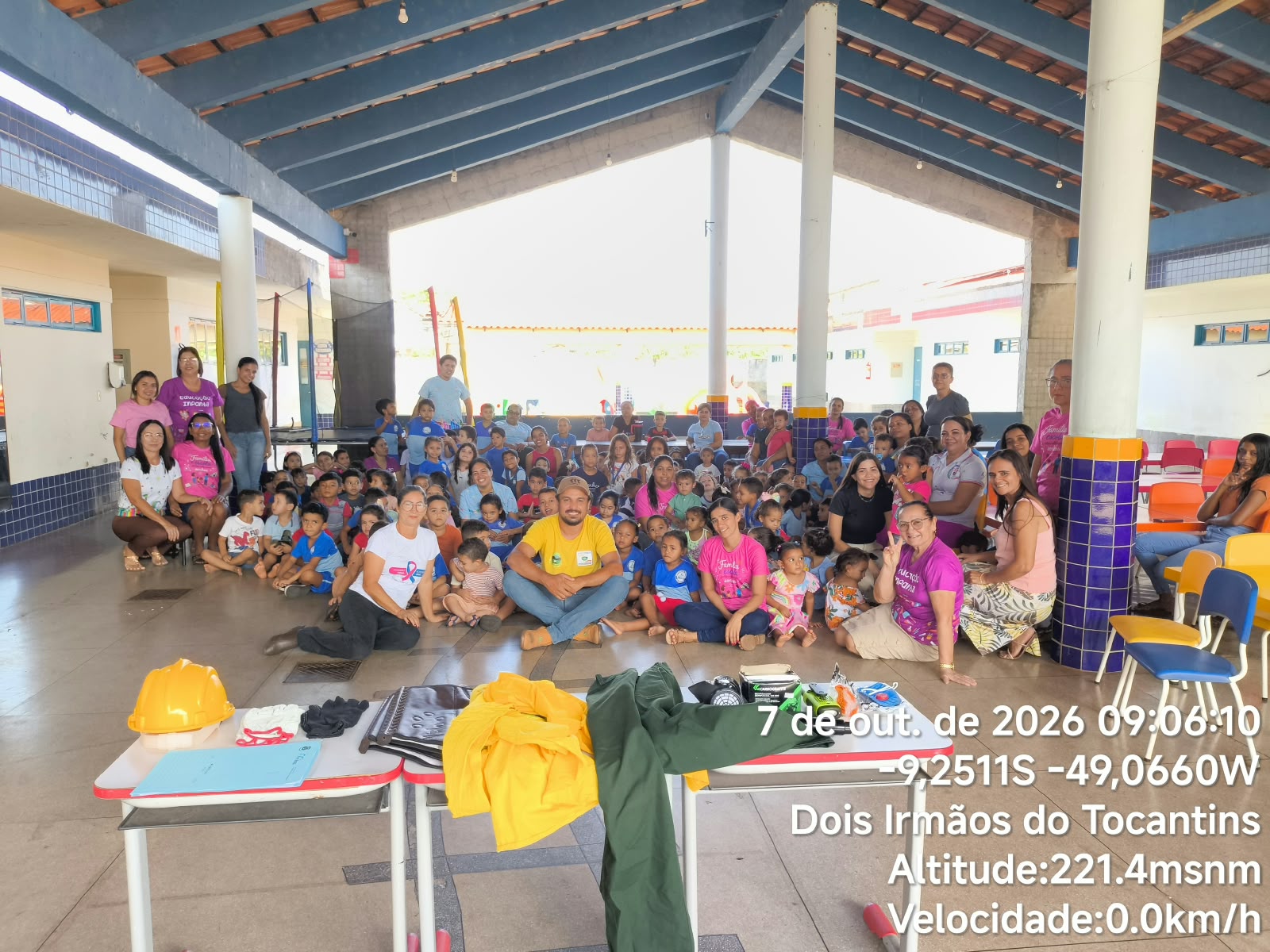 Saúde na Escola promove palestra sobre saúde ambiental no CMEI São João Batista, em Dois Irmãos