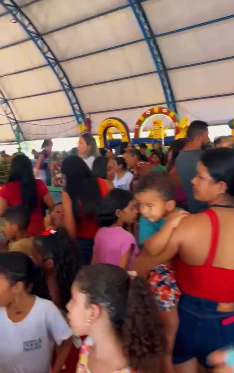 Monte Santo do Tocantins promove Dia das Crianças com brincadeiras e diversão no distrito de Campinas Verde