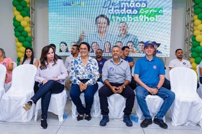 Convenção de Enfermeira Nezita confirmou Cabeludo de Vice, para disputar à reeleição em Monte Santo do Tocantins