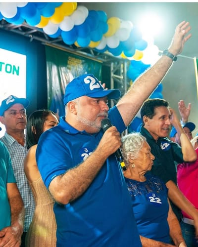 Ailton Contador teve convenção marcada por apoio da militância de oposição e de Nilton Franco em Monte Santo