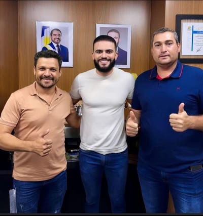 Deputado Léo Barbosa declara apoio a Marcos do Chico e Diogo Felizari em Caseara