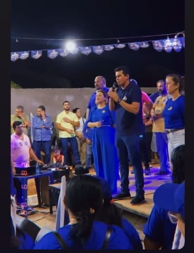 Irmão Geciran Saraiva lembra de ações que foram realizadas no setor Neblina e que planejam ser tomadas caso seja reeleito em Dois Irmãos do Tocantins