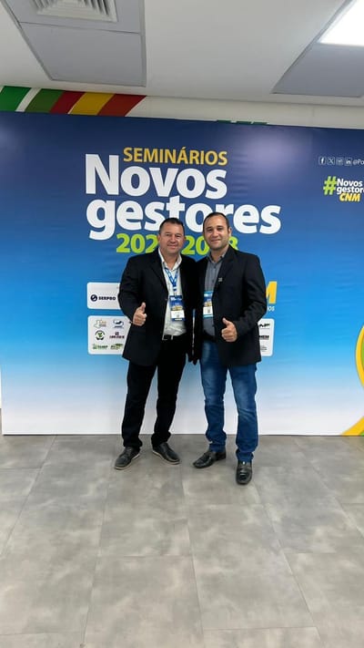 Prefeito eleito Saulo Barbosa e Vice James Braga de Marianópolis do Tocantins Participam de Seminário Nacional para Novos Gestores em Brasília