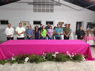 Inauguração da Escola Municipal Aristeu Camargo em Caseara com recurso viabilizados por Dorinha teve Ildislene no último ato e emoção de Deusivan