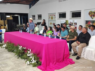 Prefeito eleito Marcos do Chico e vereadores participam da inauguração da Escola Aristeu Camargo em Caseara