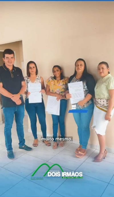 Três famílias de Dois Irmãos recebem Casas Populares viabilizadas pela prefeitura