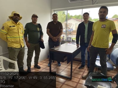 Prefeitura de Dois Irmãos do Tocantins e Naturatins realizam reunião para fortalecer ações ambientais de olho em avanços do ICMS Ecológico