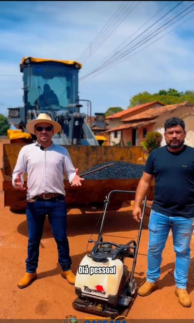 Prefeitura de Caseara inicia operação tapa buraco nas vias urbanas da cidade