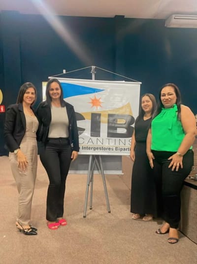 Secretária de Assistência Social de Caseara Hemilly Kristyan participa de reunião da CIB em Palmas