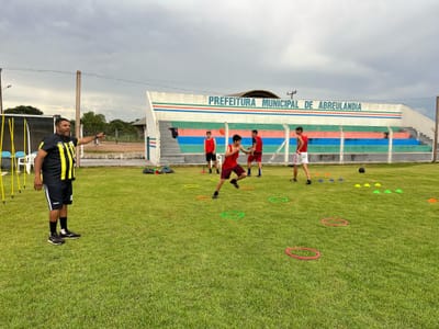 Professor Nonato inicia treino das categorias de base do Abreulândia Esporte Clube