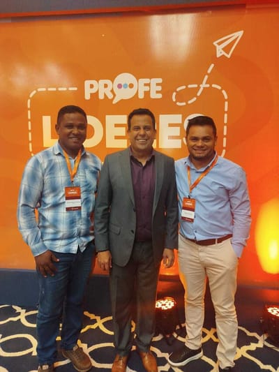 Secretário de Educação de Caseara Elivaldo Soares participou do evento Profe Líderes em Palmas