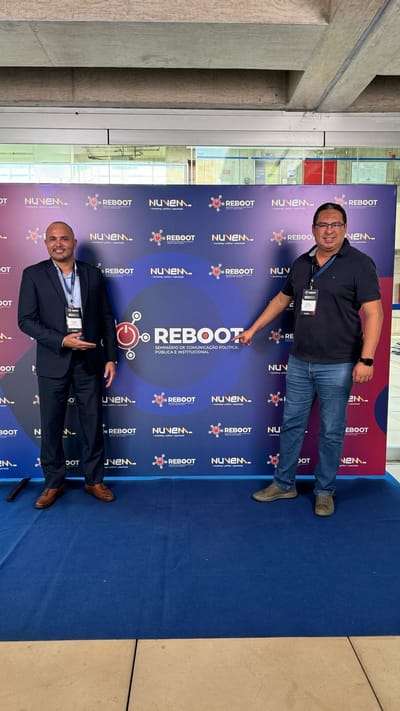 Marqueteiro político Lázaro Cruz participa do evento Reboot 2025  em Brasília