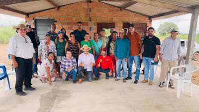 Prefeito Marcos do Chico e presidente Suair visitam agricultores do Bico da Manchete em Caseara