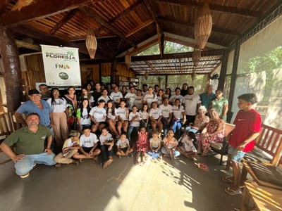 Sucesso é registrado na Abertura da Primeira Biblioteca na Floresta em Caseara