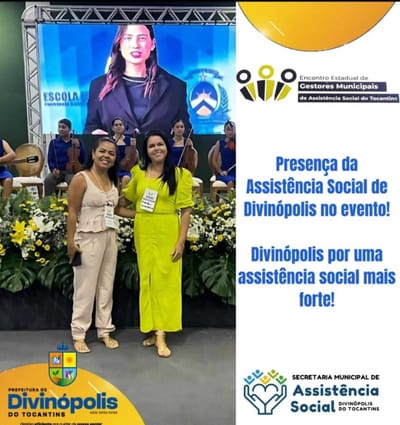 Secretária Lenildes Vieira representa Divinópolis do Tocantins no Encontro Estadual de Gestores da Assistência Social em Palmas