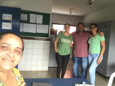 Vereador Jorge Dias de Divinópolis visita CMEI Nossa Senhora do Carmo e ouve demandas apresentadas sobre a unidade