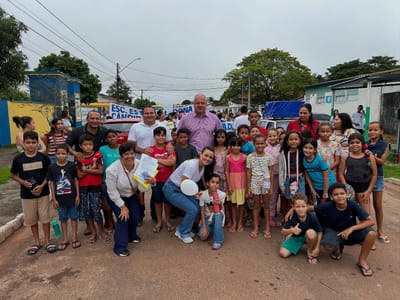 Divinópolis do Tocantins promove caminhada pela paz com participação de autoridades e comunidade